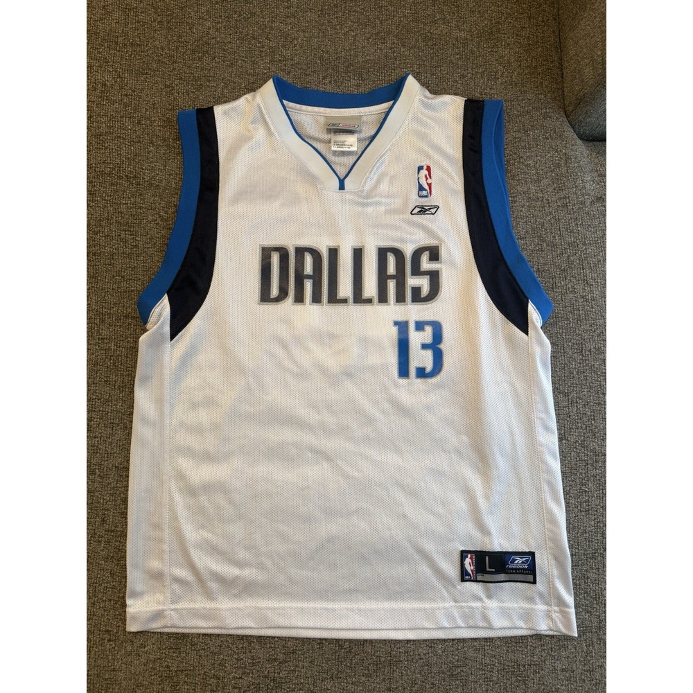 Steve Nash #13 Dallas Mavericks NBA Reebok Jersey Youth L